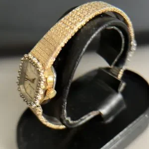 Helbros | Accessories | Vintage Helbros Regency Diamond Gold  display picture 1